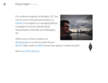 Tablet Screenshot of harpojaeger.com